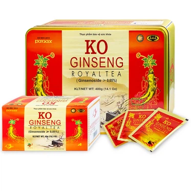 KO Ginseng Royal Tea helps improve health (10 boxes x 10 packs)