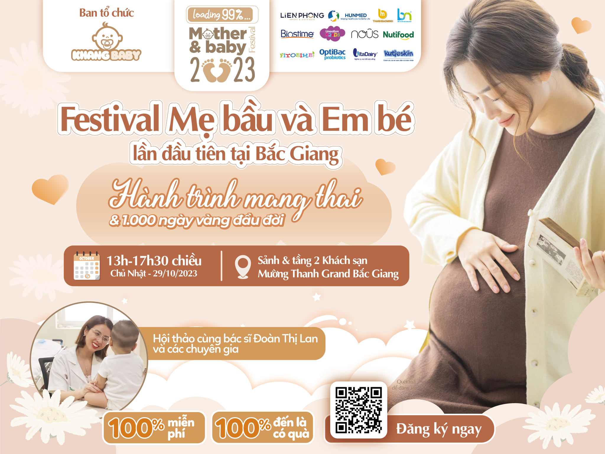 Pregnant Mother and Baby Festival 2023 - Pregnancy journey and the first 1000 golden days of your baby's life5