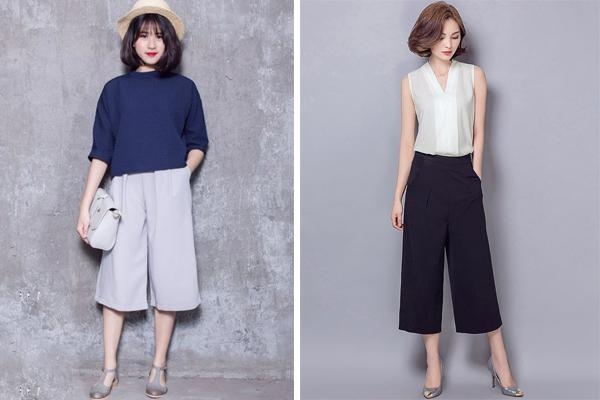 11 ways to dress beautifully with wide-leg pants to help office ladies increase their elegance score by 100%.